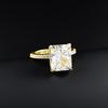 "Europese & Amerikaanse Luxe IJsbloem Slijpvorm High-End Design Ring voor Dames - Super Flits R7233"