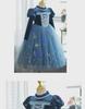 Elsa Princess Velvet Winter Dress for Girls - Thickened Skirt