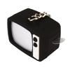 Retro Television Shaped LED Light Keychain Featuring Sound for Night Assistance and Interactive Play