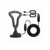 Long Distance Reception of 4K 1080P HDTV TV Antenna, Indoor and Outdoor Enhanced Stable Digital Antenna