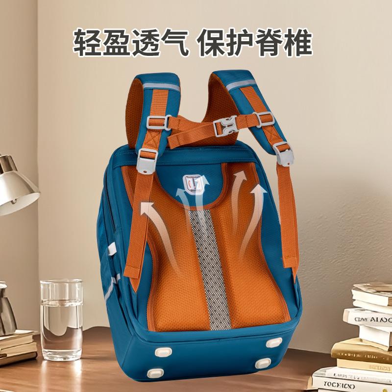 Ergonomic Backpack for Kids,Large Capacity School Bookbag for Boys Girls,Children's Daypack with Padded Shoulder Straps