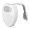 Toilet Light Automatic Color Change Smart Sensor Dual LED Ceramic Texture Toilet Bowl Light