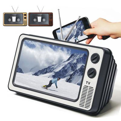 12"/14" Bildschirmlupe für Handy Retro TV Verstärker 3D High-Definition Handybildschirm Vergrößerung