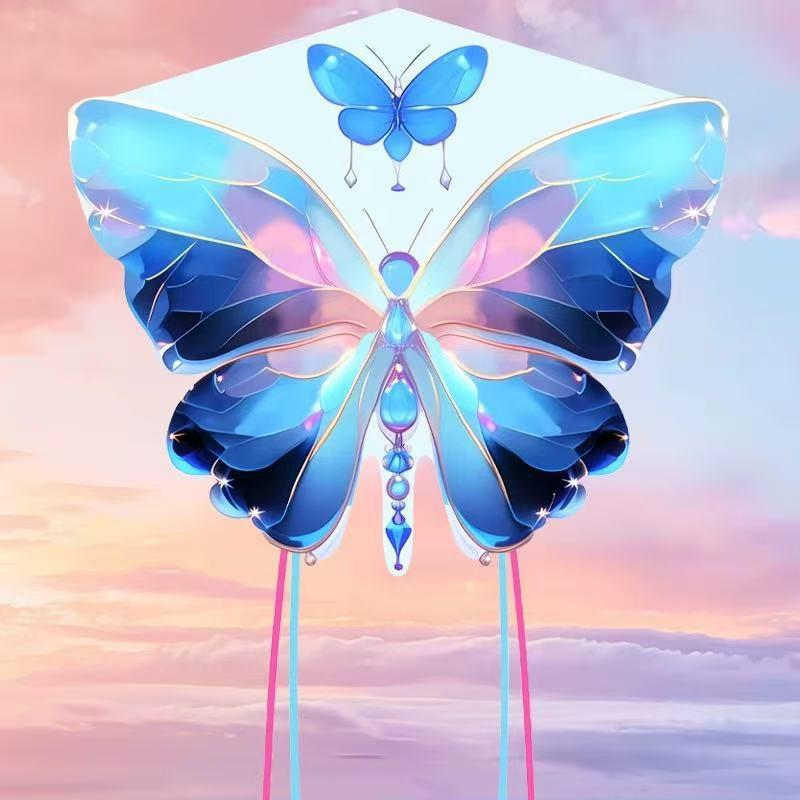 High-Grade Cartoon Butterfly Kite - Easy to Fly in Light Breeze for Kids & Adults