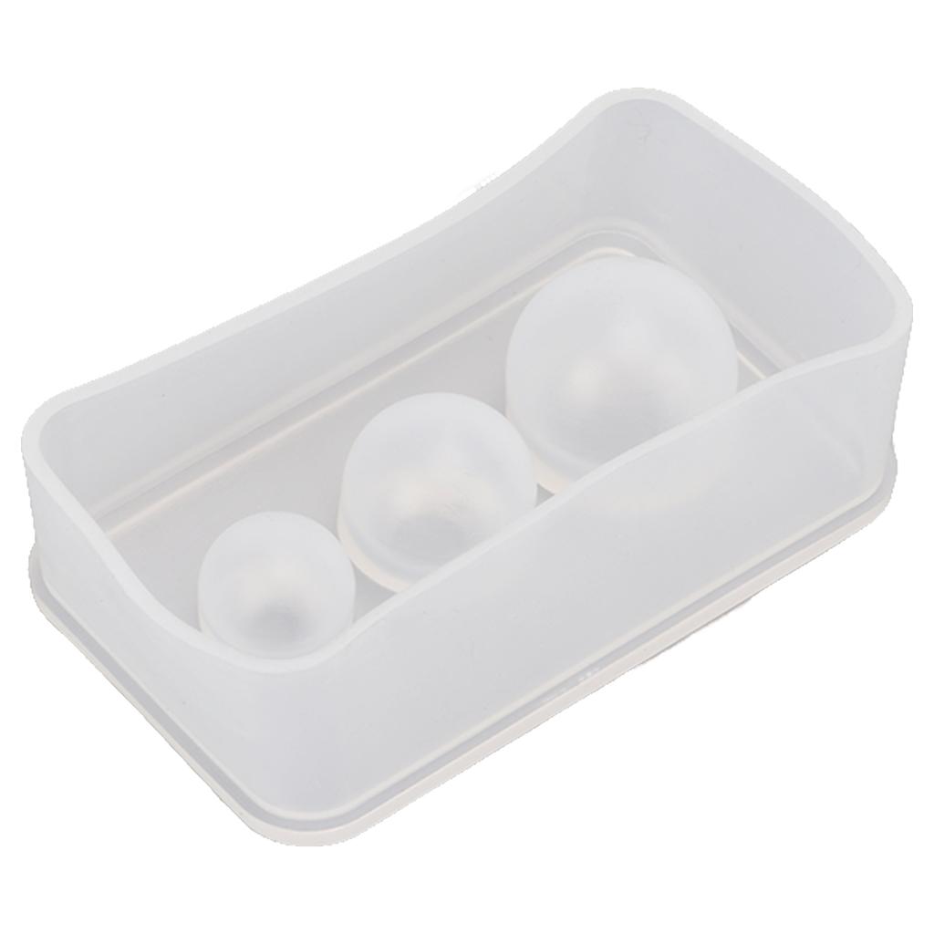 Cosmos Ball Mold 3 Sizes DIY Production Silicone Ball Mold Flexible Reusable Sphere Molds Silicone