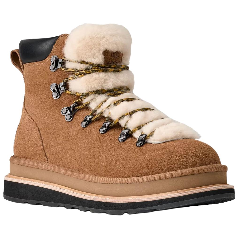 Sacai X UGG Hiker Boot Chestnut Unisex Sneakers Tan 1178390-CHE