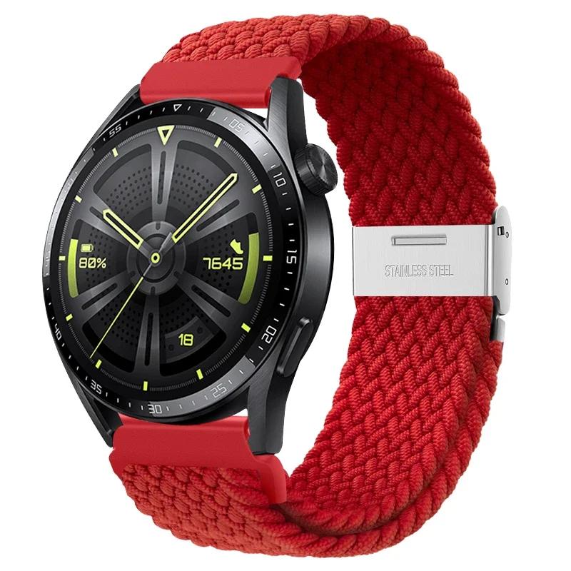 20mm Sport Nylon Strap For Samsung Galaxy Watch 5/6/pro/4/4 Classic/3 46mm/42mm/40mm/44mm Bracelet Active2 Gear S3  22mm Strap
