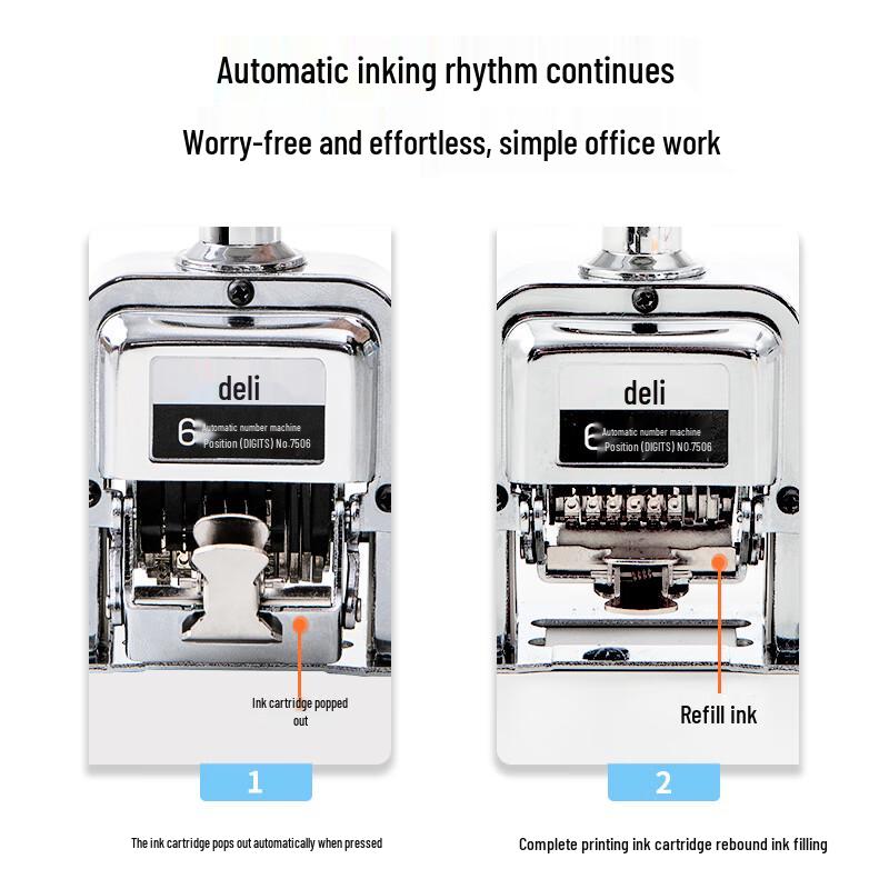 Deli 7506 Numbering Machine