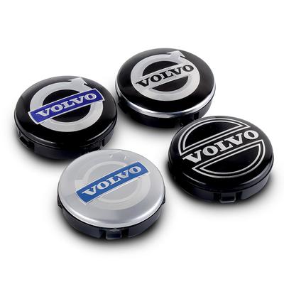 4 pièces 64 MM Cache-moyeu de roue de voiture Cache-moyeu Badge Pour Rdesign AWD C30 C70 S40 S60 S70 S80 S90 V40 V50 V60 V70 V90 XC40 XC60