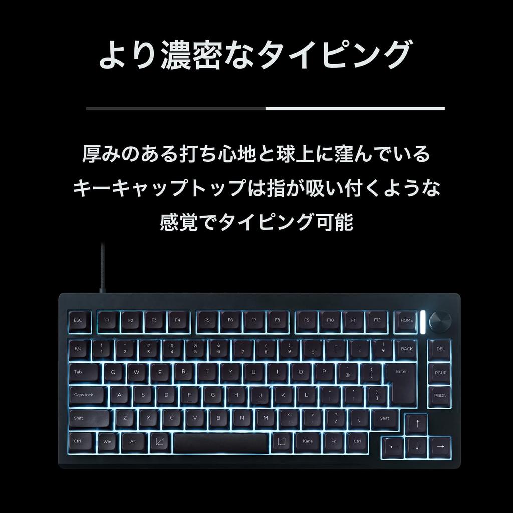 Princeton ULTRA PLUS UP Trigger Compatible Gaming Keyboard with Rapid Triggers, 75% Magnetic Non-Contact Switches, Wired, SOCD Function, CNC Full Alum