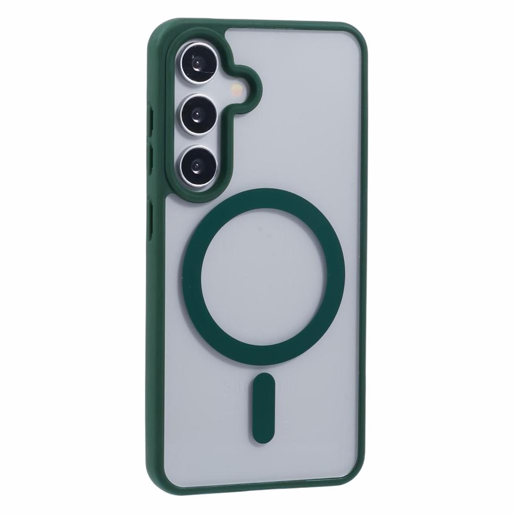 Husă pentru Samsung Galaxy S23 FE Compatibilă cu MagSafe Rezistentă la șocuri PC+TPU Transparentă Husă de telefon