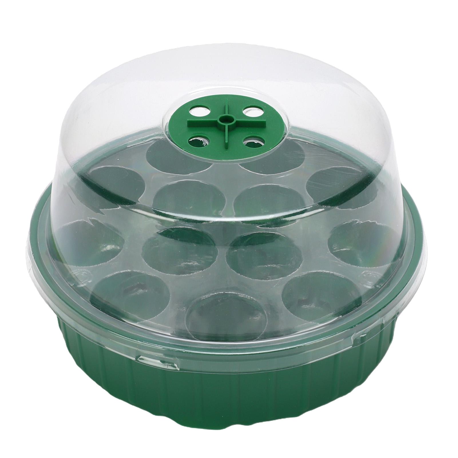 

Plant Germination Tray Kit 13 Independent Cells Plant Starter Tray for Vegetable Flower Indoor Gardening