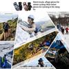 1 Paar Fahrradhandschuhe, Outdoor-Tarnmuster, Handwärmer, Skihandschuhe, rutschfest, winddicht, elastischer Schutz, Thermohandschuhe