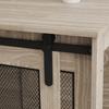 Dog Crate Furniture with Sliding Door for XL Dogs, Brown