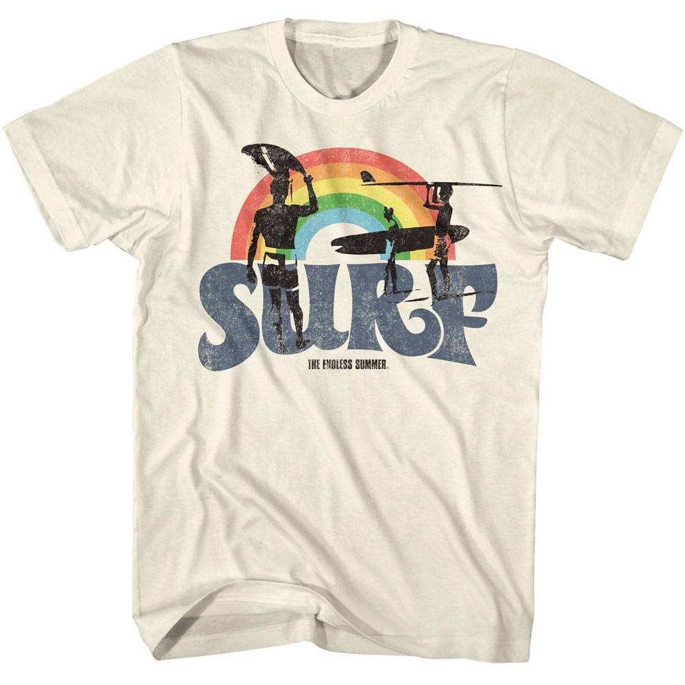 Endless Summer Surf Rainbow Men T Shirt XXXL