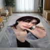 Hyunjin Kpop Stray Kids Star Living Room Non-Slip Area Rug Soft Carpet for Bedroom Kids Playroom Sofa,Home Decor Doormat Gift
