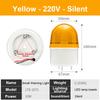Small LED Strobe Signal Light with Sound & Light Alarm 120dB PC Material Flashing Warning Indicator LTE-2071J