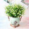 6pcs Realistic Outdoor Artificial Flower Plastic Fake Plants Home Decoration Weddings Gathering Assorted Indoor Outdoor Displays