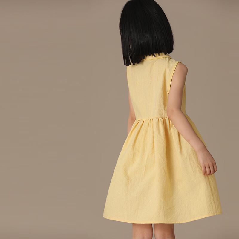 Hacikis Kids  Summer Parent-Child Plaid Sleeveless Vest Dress