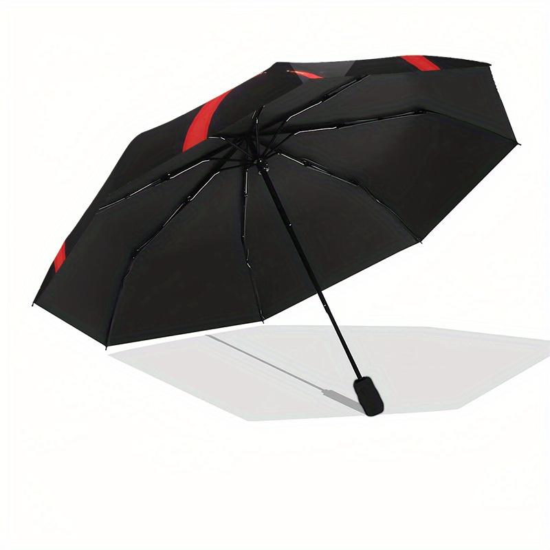 1pc Biohazard Symbol Warning Sign Umbrella with Plastic Handle,Suitable for All Seasons Home Travel Outdoor UmbrellaM1003