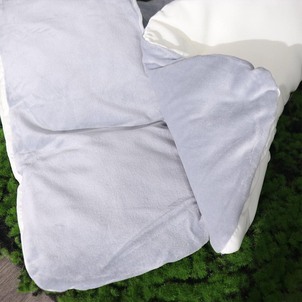 Chubby Down Neckerchief Thermal Thicken Neck Scarf Simple Winter Shawl Scarf Winter