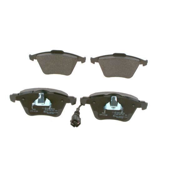BOSCH Plaquette de frein 0986494103