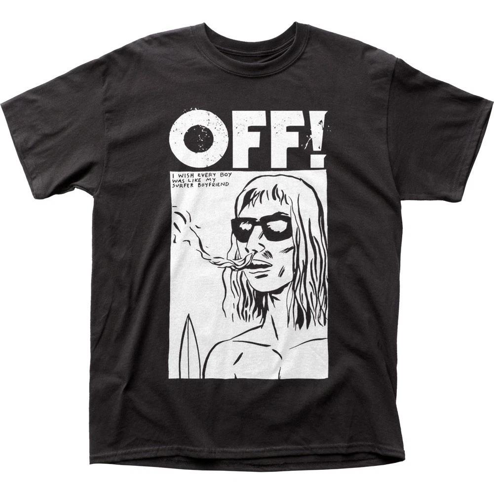 OFF Boyfriend Mens T T-Shirt Music Classic Rock N Roll Band Tee New Black S