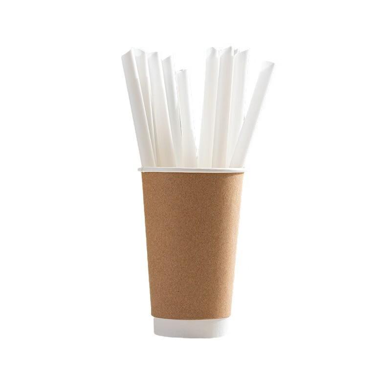 ZISIZ Biodegradable Individually Wrapped Boba Straws