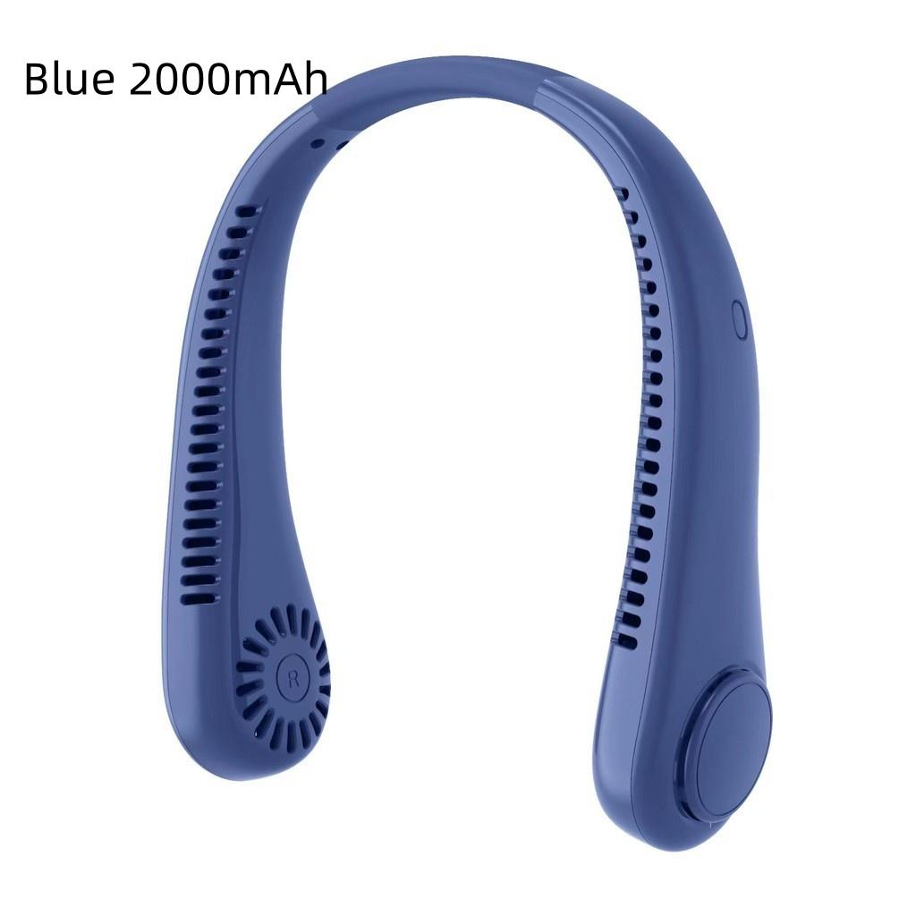 

7W Portable Silent Bladeless Fan High Wind USB Cooling Fan Silicone Neck Hanging Fan 200*250mm