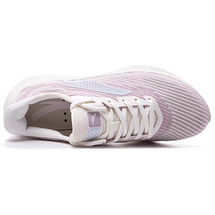 Anta Edge Slip Resistant Abrasion Resistant Low top Running Shoes Women's Metallic Pink 122035589-1