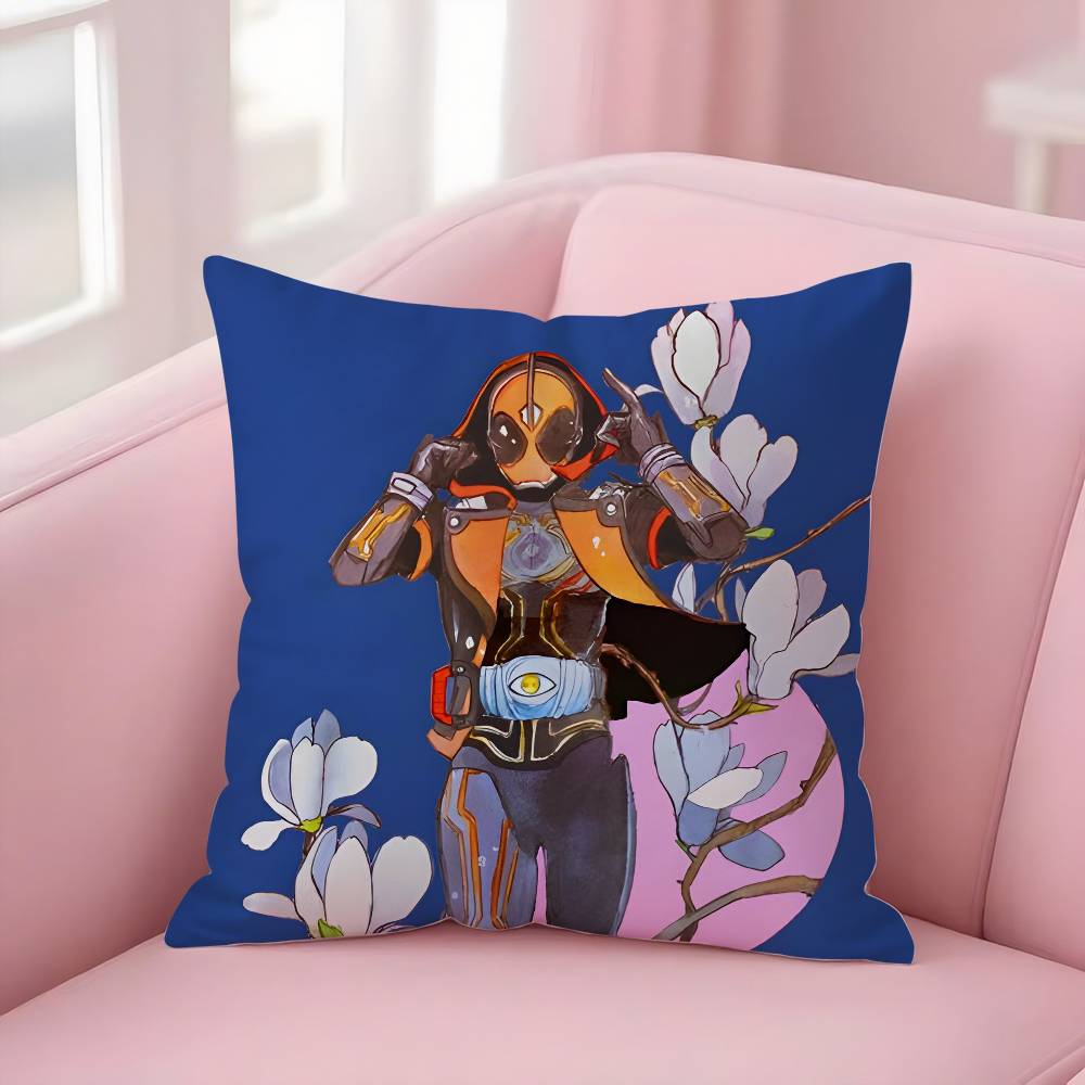 Hot-blooded Anime K-Kamen RiderS Pillow Case Soft Plush Fabric Double Sided Print Decorative Home Living Room Gift Cushion Cover
