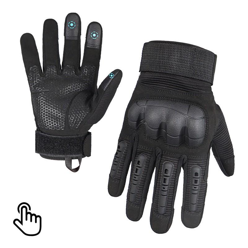 Thick Winter Tactical Gloves Cycling Shooting Outdoor Use Touchscreen Compatible Warm Fleece Lined Full Finger