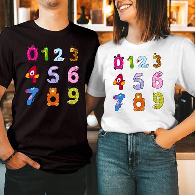 T-SHIRT (103) Number Themed Design National Numeracy Book Day Maths Day Tshirt