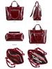 Women's Full-Grain Cowhide Large-Capacity Handbag - Genuine Leather, Business Commuting, 14-Inch Laptop Bag, Single-Shoulder Design.