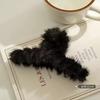 Winter New Style Large Plush Catch Clip Korean Shark Hairpin Hairpin Wedding Hair Jewelry Available