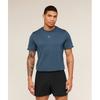 Gymshark Running T shirT Gs sTealTh Blue A3c2s Ud6s
