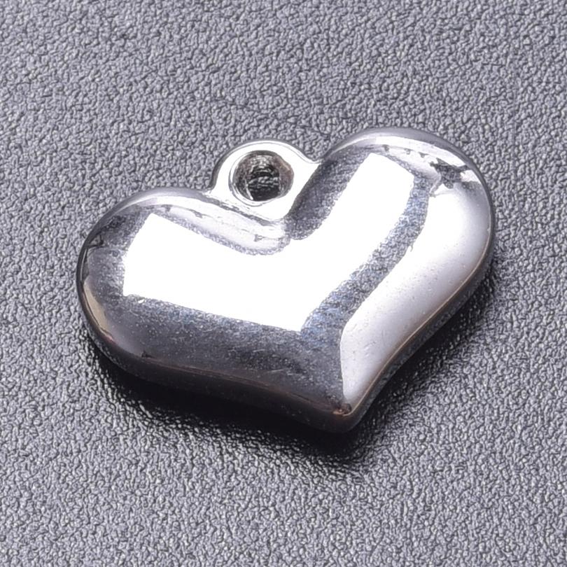 No Fade Silver Color Stainless Steel Angel Charms For Jewelry Making Supplies Handmade Necklace Earrings Pendant DIY Heart Cross
