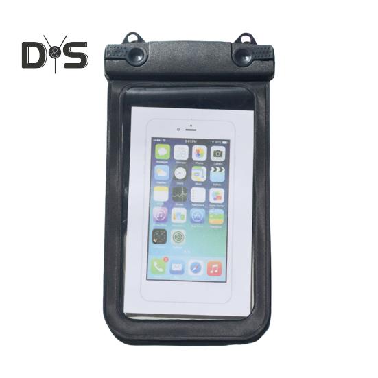 Waterproof Cell Phone Pouch Clear Underwater Phone Holder Protector Universal Mobile Phone Dry Bag with Neck Lanyard for Beach Swimming Pool