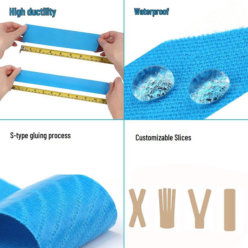 Bandă pentru Lifting Facial & Plasture Muscular pentru Frunte, Linii Marionetă, Linii de Expresie