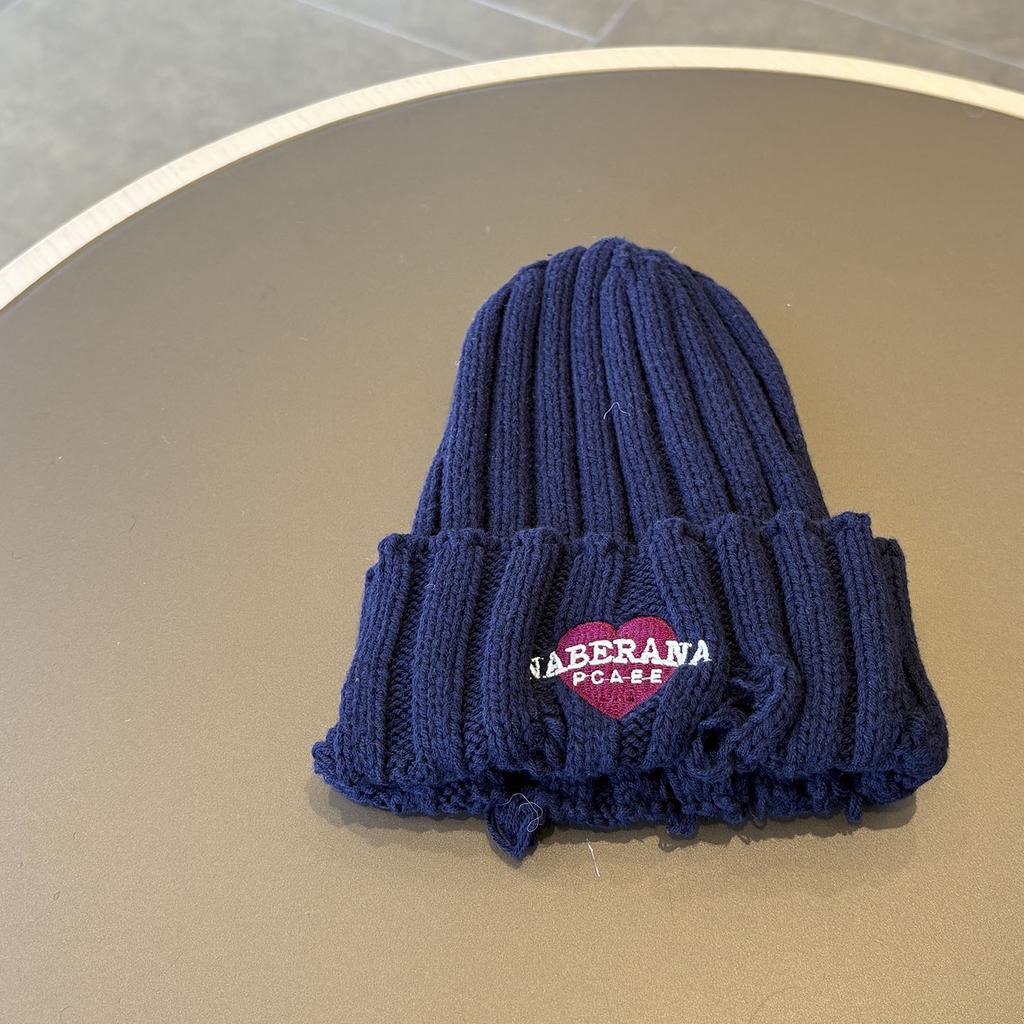 Autumn and Winter Windproof and Warm Korean Style Ear Protection Knitted Hat for Boys and Girls Spring Style Trendy Baby Pullover Hat