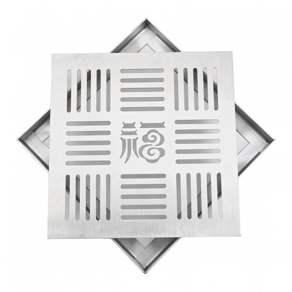 Robust Stainless Steel Floor Drain Cover for Urban and Residential Use