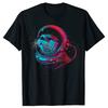 Otter Astronaut Funny Animal Sea Otter Space Graphic Tshirts Men Fashion Casual Tshirt 100 Cotton Loose Oversized T Shirt