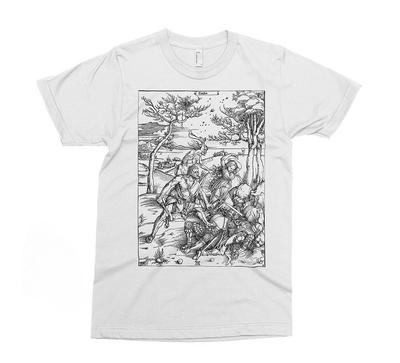 Albrecht Durer T-shirt Durer Artist Art Woodcut Engraving Renaissance Gustav Dore Aesthetic Street Short Sleeve Tops