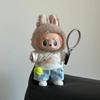 For 15/17Cm Labubu Summer T-Shirt Cargo Pants Tennis Sports Outfits Clothing  Labubu V1 V2 Cute Doll Diy Clothes  Accessories