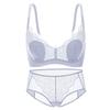 Aimer Oxygen Petals Wire-Free Lace Bra & Panty Set