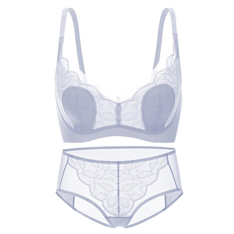 Aimer Oxygen Petals Wire-Free Lace Bra & Panty Set