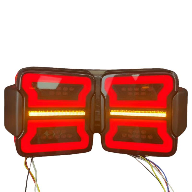 Compatible LED Taillights with Sequential Turn Signals for Jeep Wrangler JL/JK