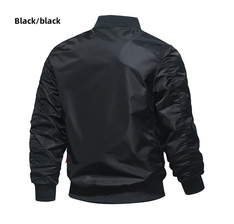 Men's Camouflage MA-1 Flight Jacket, Large Size, Spring/Autumn 2025