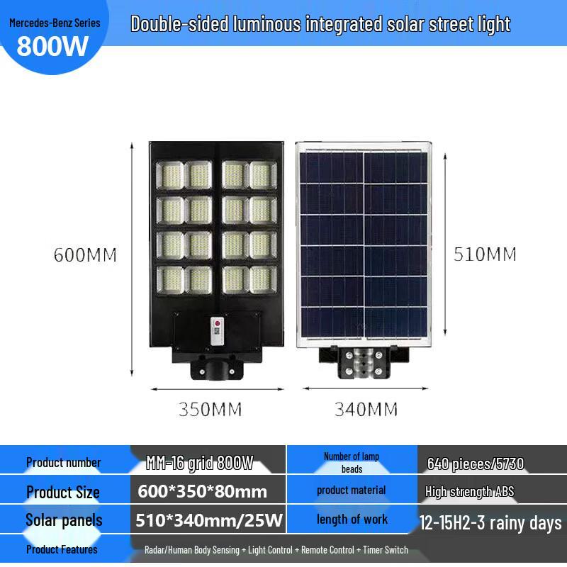 Lishi Solar Sensor Road Street Light