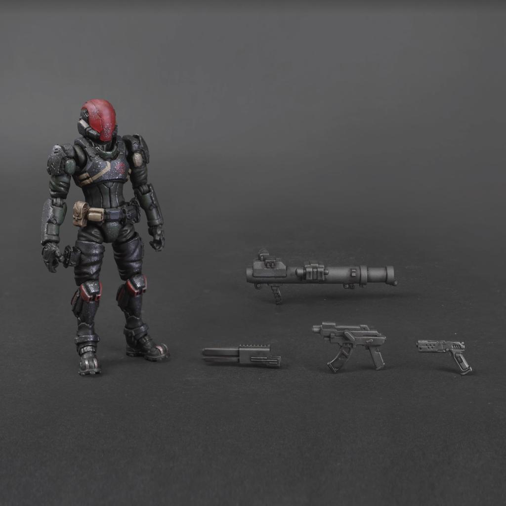 TOYS ALLIANCE LIMITED FAV A128 Nuckelavee Ghost Scale ABS Painted Movable Figure "Acid Rain" 1/18